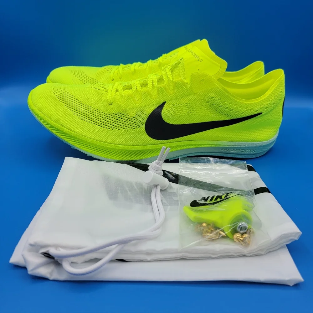Nike ZoomX Dragonfly Track & Field Distance Spikes Men's Size 14 Volt Black New